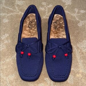 EUC Ros Hommerson Neve Blue Loafer, Sz 8.5